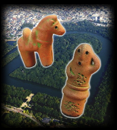 クリスタルハンター秋冬Ver. 『はにわハンター/古墳時代』 陶器の