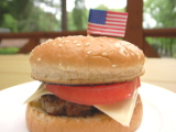 アメリカンハンバーガー完成！